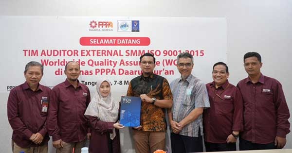 Laznas PPPA Daarul Quran Raih Rekomendasi Sertifikasi ISO 9001:2015 Keempat Kalinya